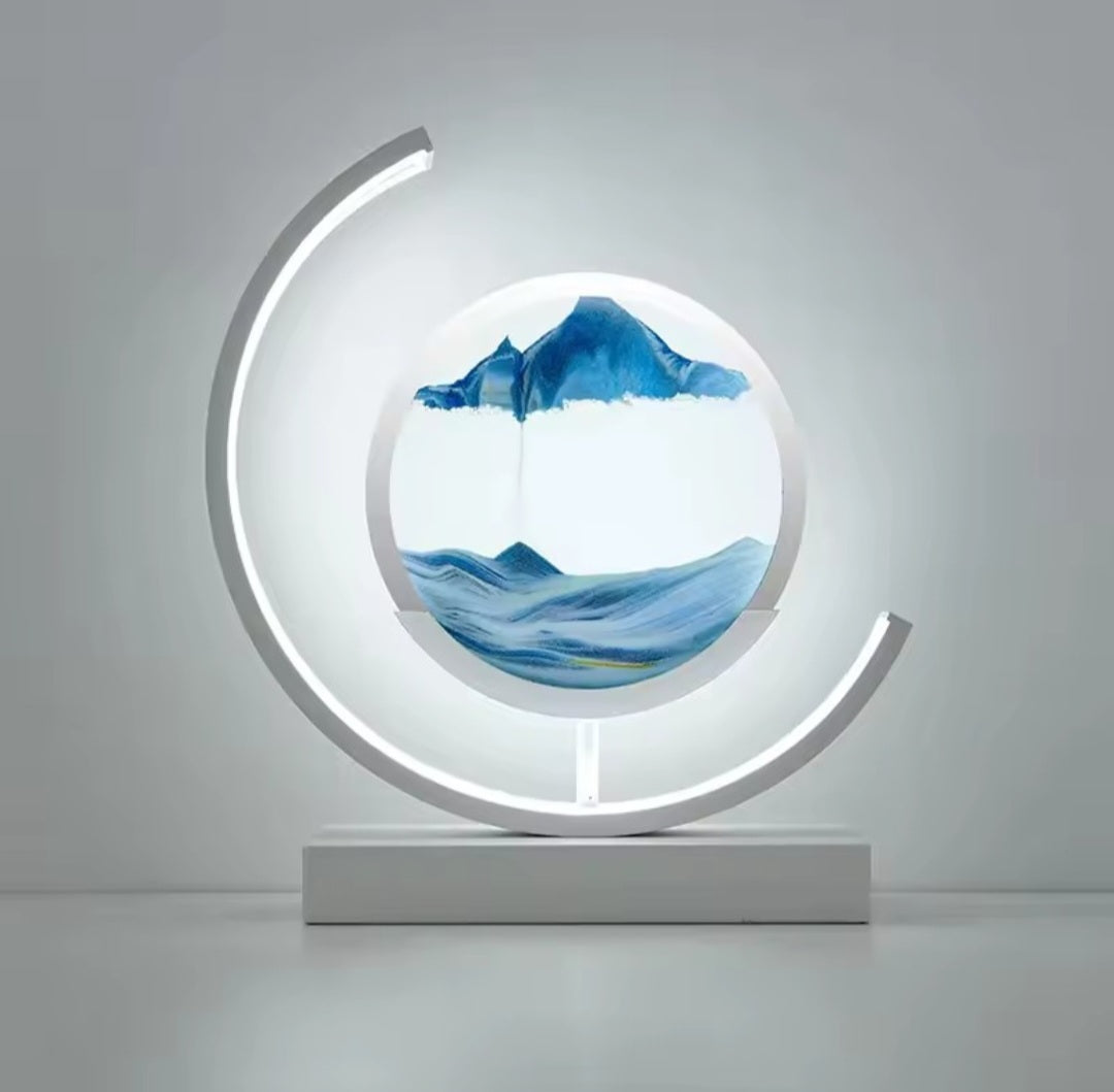 Quicksand Painting Table Lamp